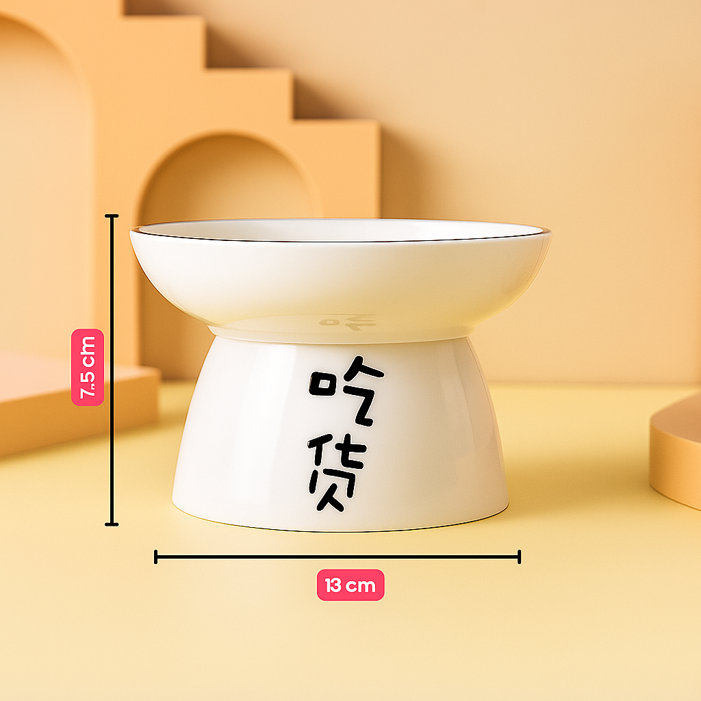 ZenBowl Comedero Elevado de Cerámica