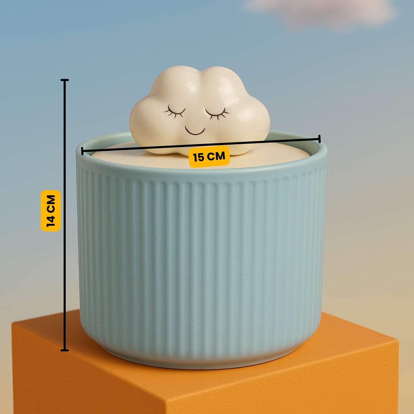 Nube Fresca - Fuente de Cerámica para Mascotas