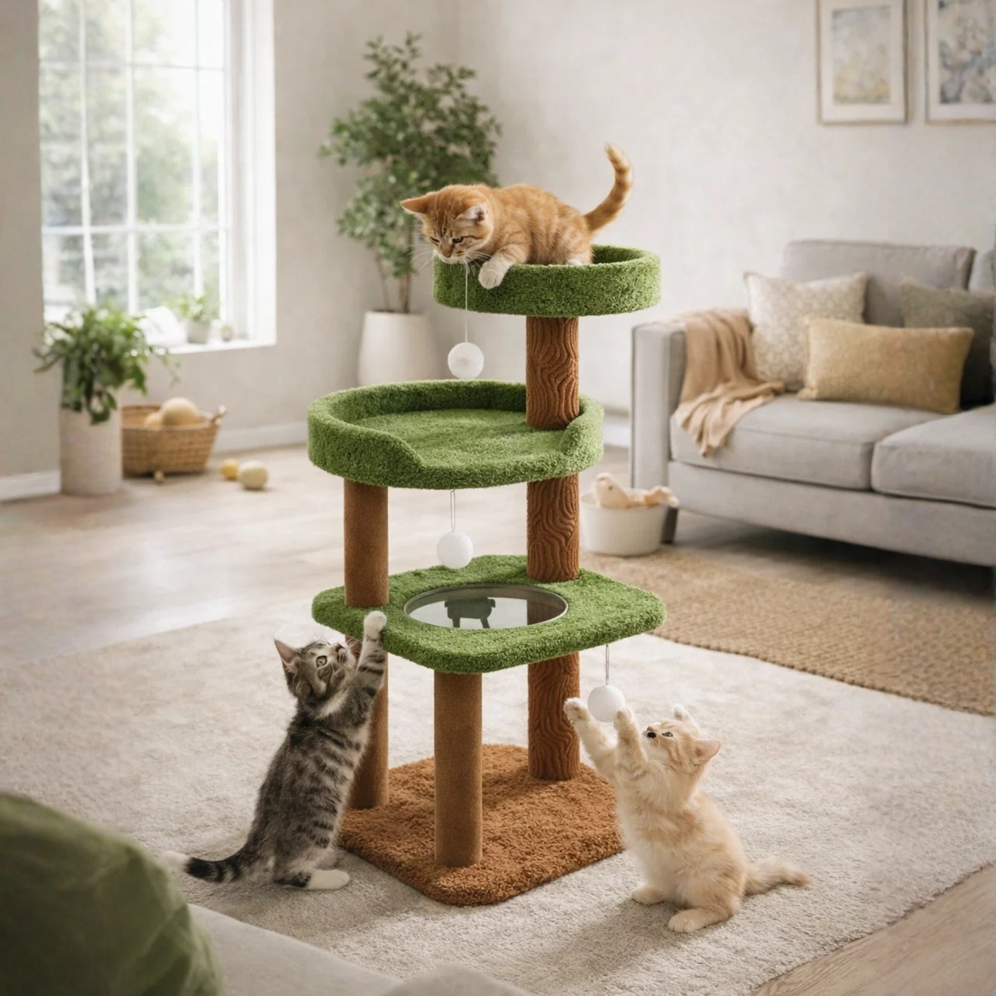 Feline Explorer Tree