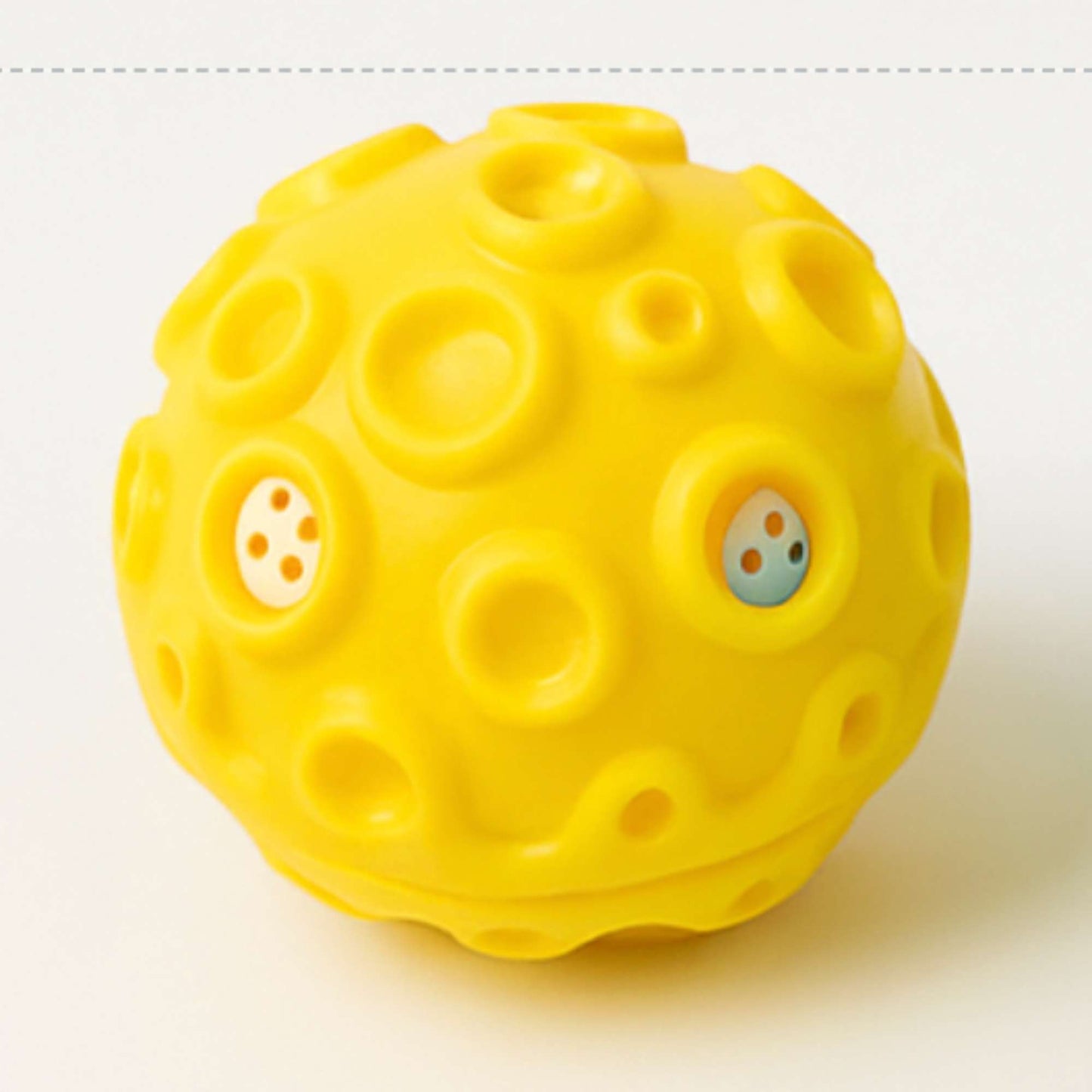 CrazyMoon - Juguete Pelota de Goma Texturizada para Perros