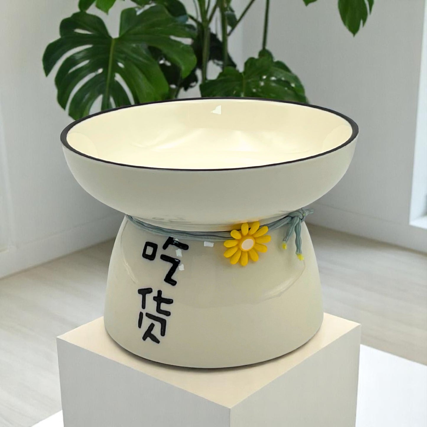 ZenBowl Comedero Elevado de Cerámica