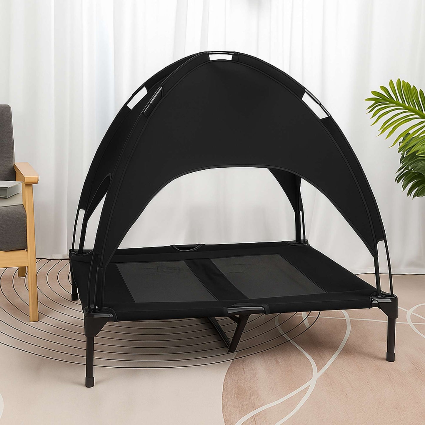 CoolPaws - Cama para Exterior con Toldo