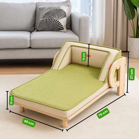 RelaxPaw - Cama de Madera para Gatos