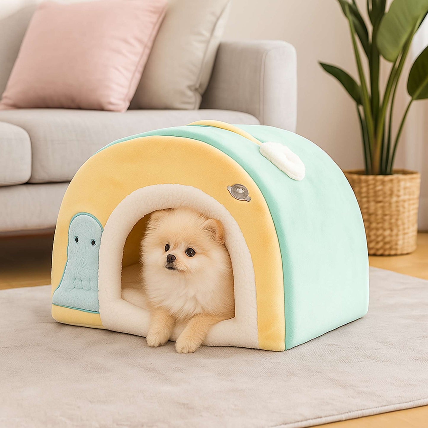SweetCave- Cama iglú para Mascotas