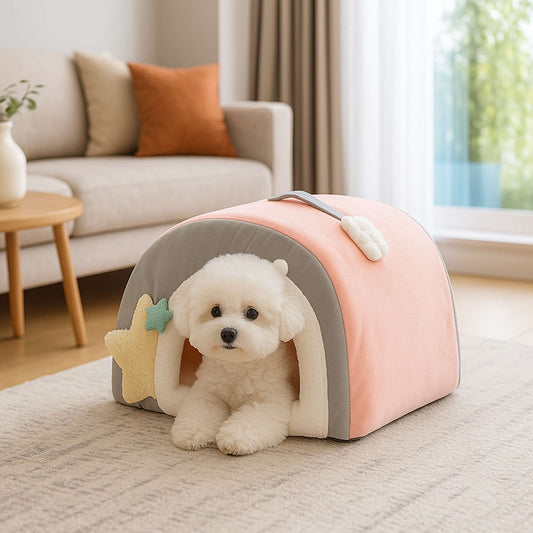 SweetCave- Cama iglú para Mascotas