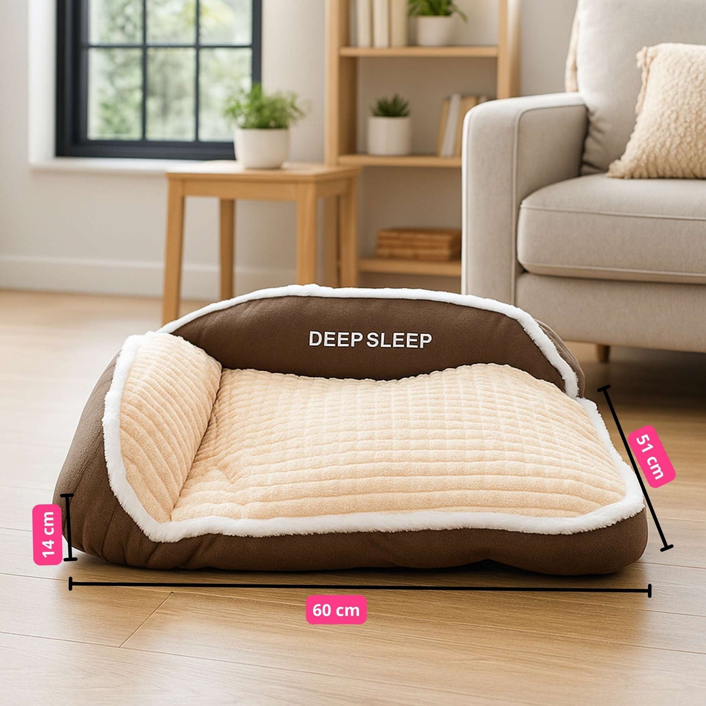 Deep Sleep - Cama Rectangular para Perros