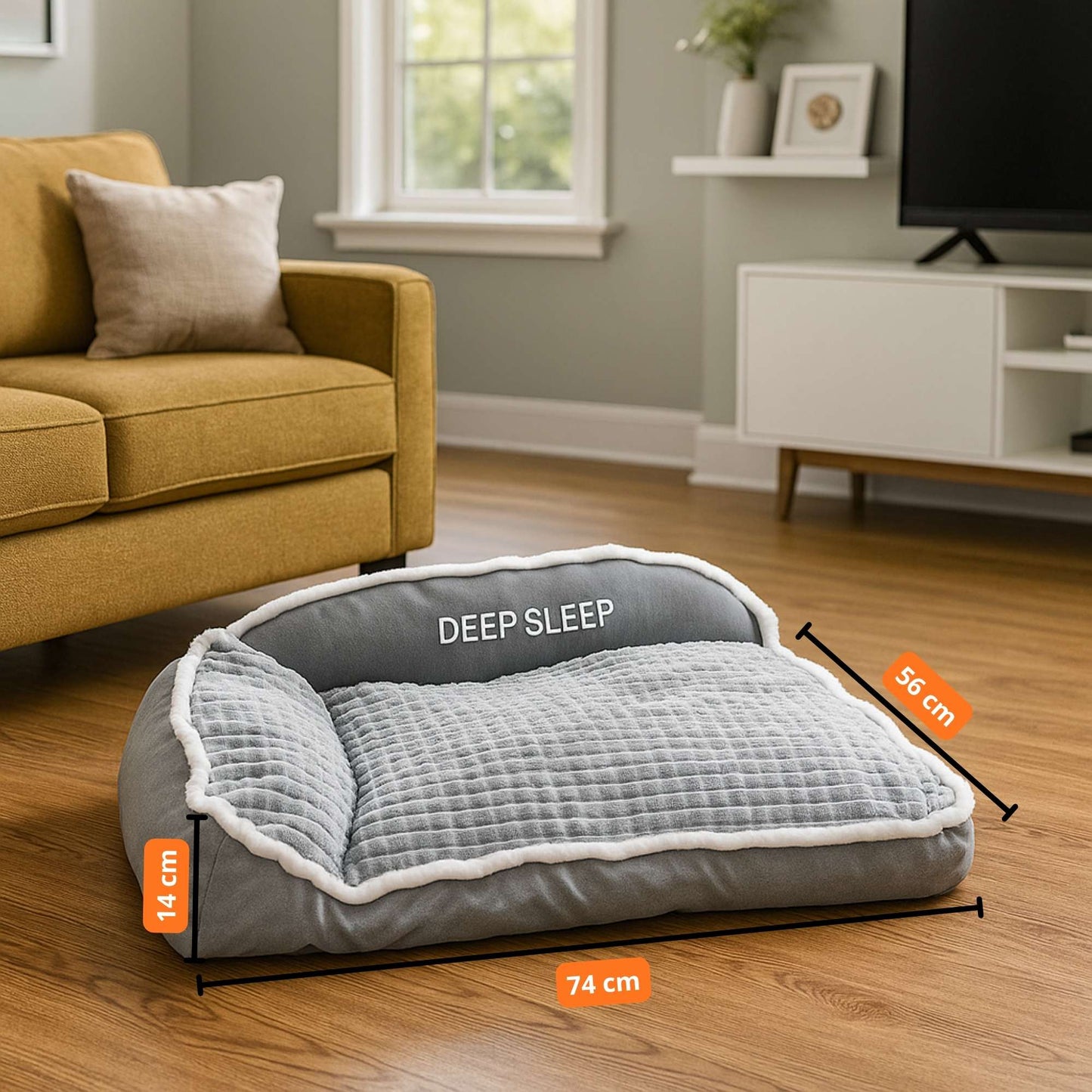 Deep Sleep - Cama Rectangular para Perros