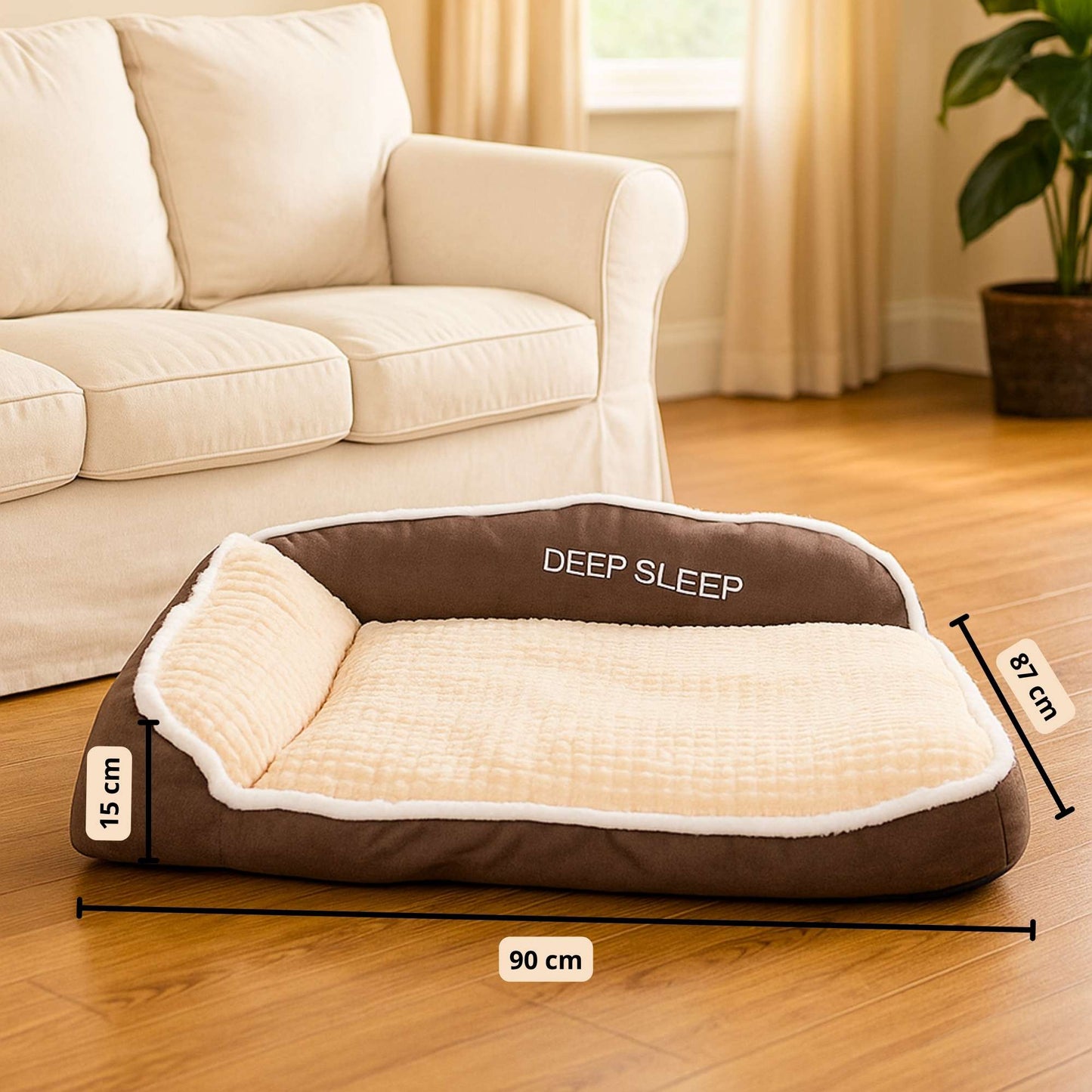 Deep Sleep - Cama Rectangular para Perros