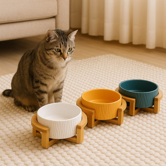 Bowl Raíz – Comedero de Cerámica Para Mascotas