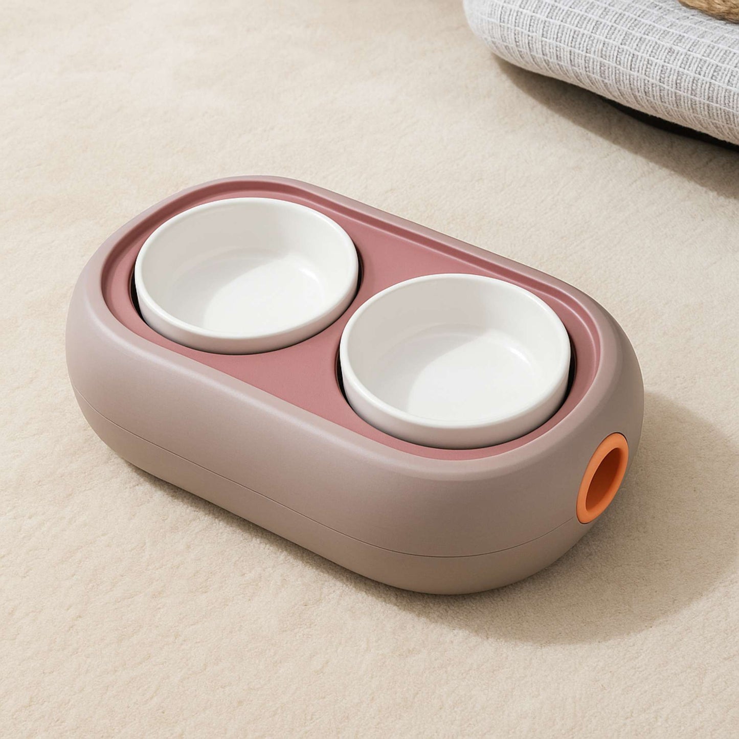 DualFeast - Platos dobles elevados ajustables para perros