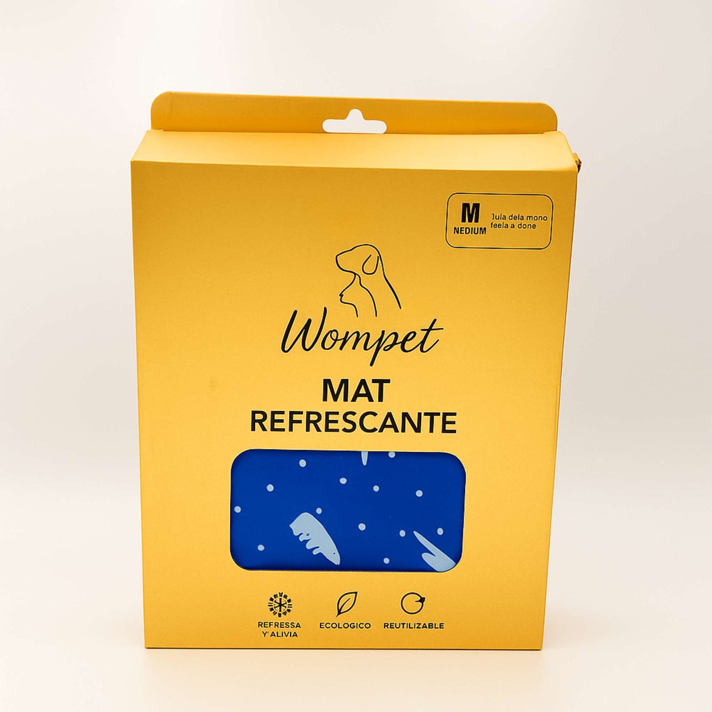 Manta Gel Refrescante Para Mascota  - Talla M - (96cm x 80cm)