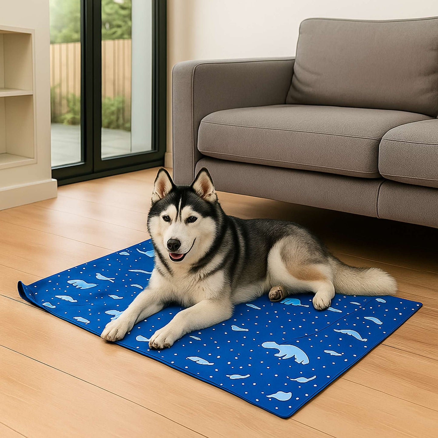 Manta Gel Refrescante Para Mascota  - Talla L - (120cm x 80cm)