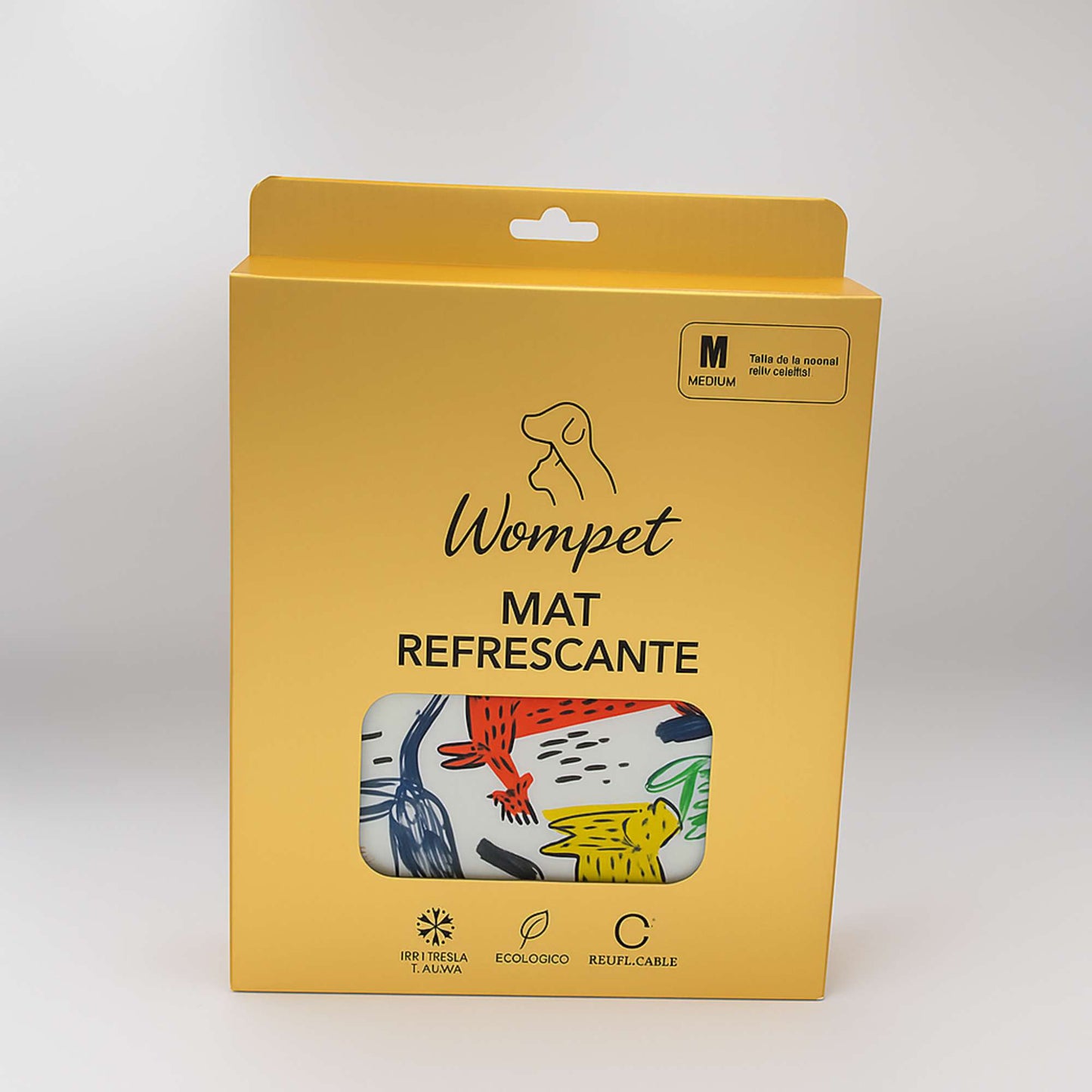 Manta Gel Refrescante Para Mascota  - Talla M - (96cm x 80cm)