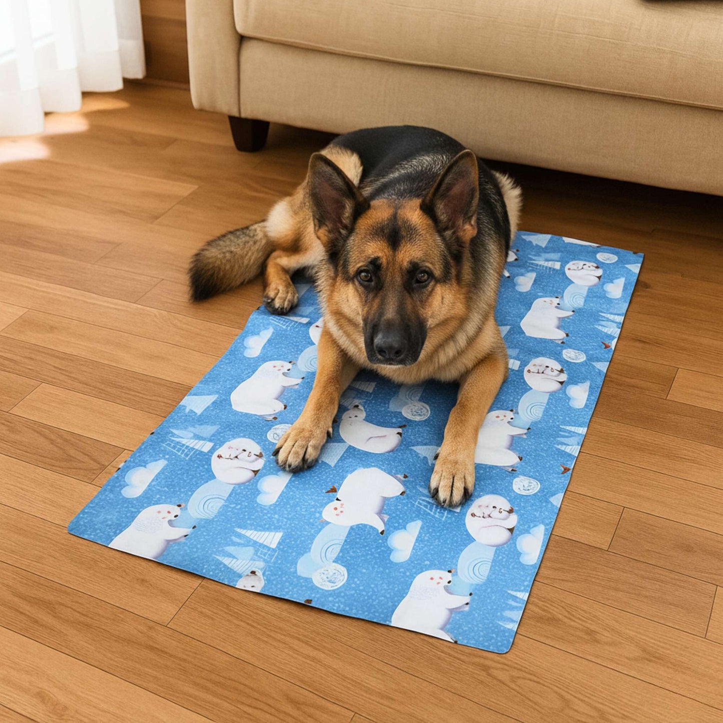 Manta Gel Refrescante Para Mascota  - Talla L - (120cm x 80cm)