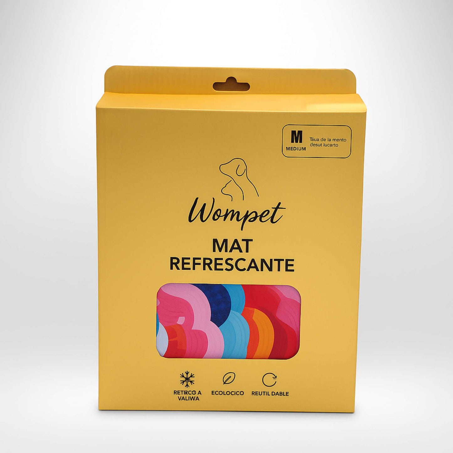 Manta Gel Refrescante Para Mascota  - Talla M - (96cm x 80cm)