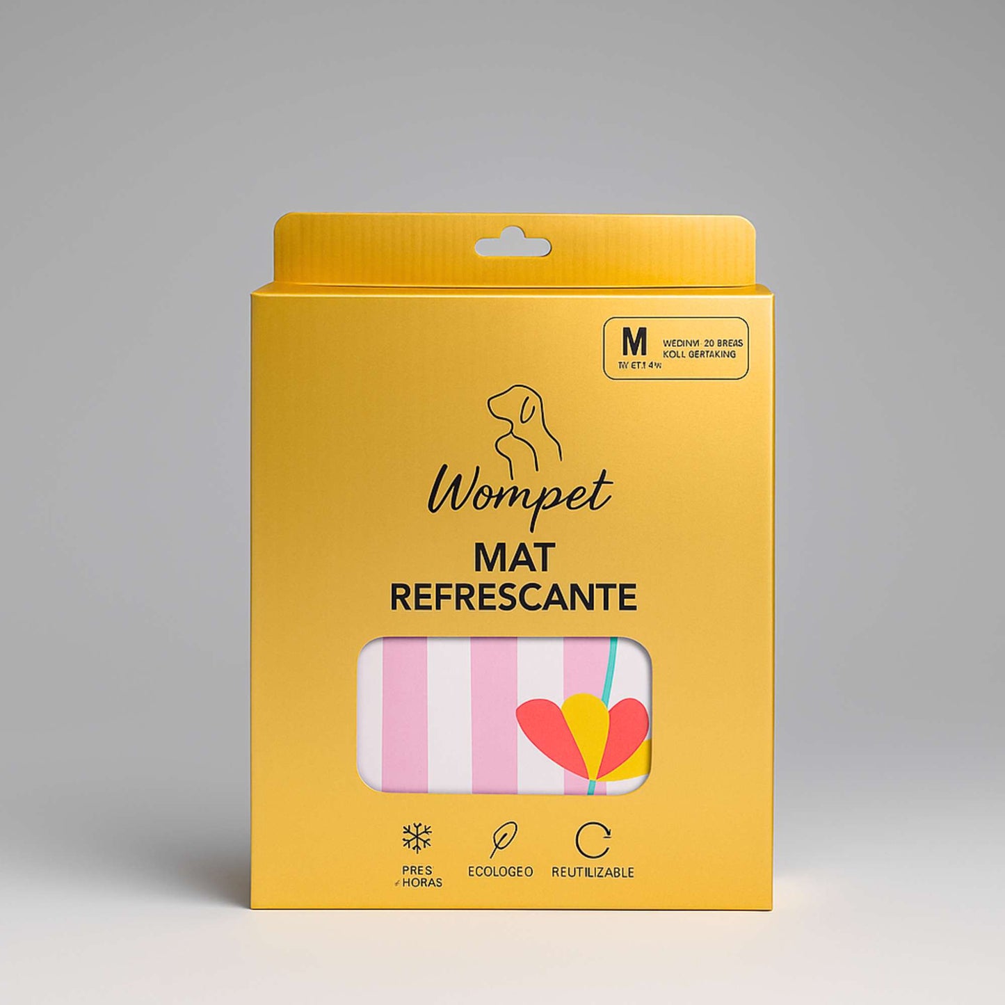 Manta Gel Refrescante Para Mascota  - Talla M - (96cm x 80cm)