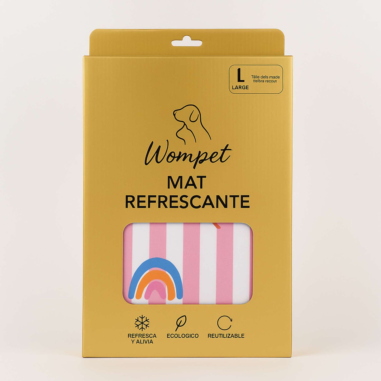 Manta Gel Refrescante Para Mascota  - Talla L - (120cm x 80cm)
