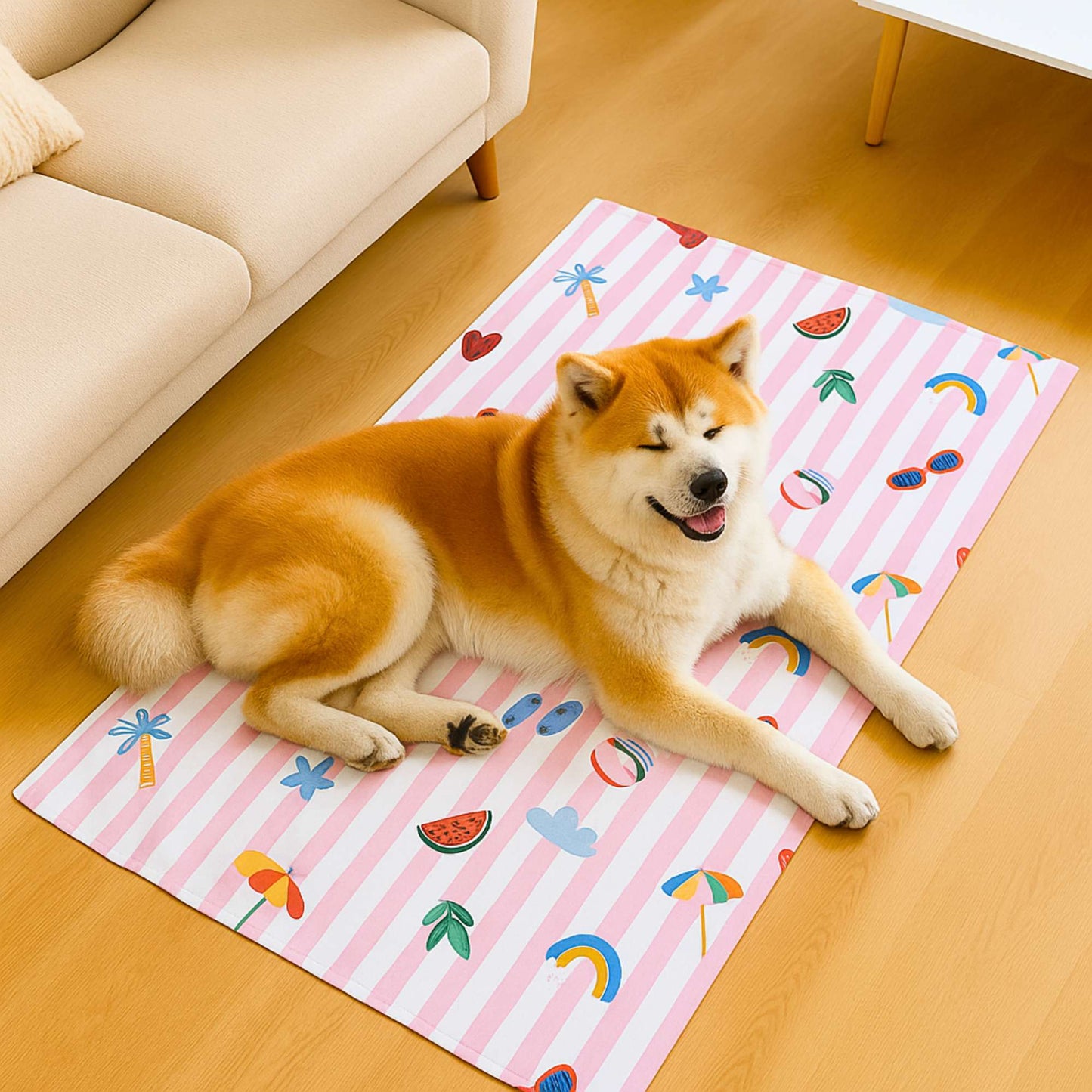 Manta Gel Refrescante Para Mascota  - Talla L - (120cm x 80cm)