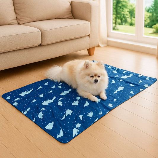 Manta Gel Refrescante Para Mascota  - Talla S - (90cm x 50cm)