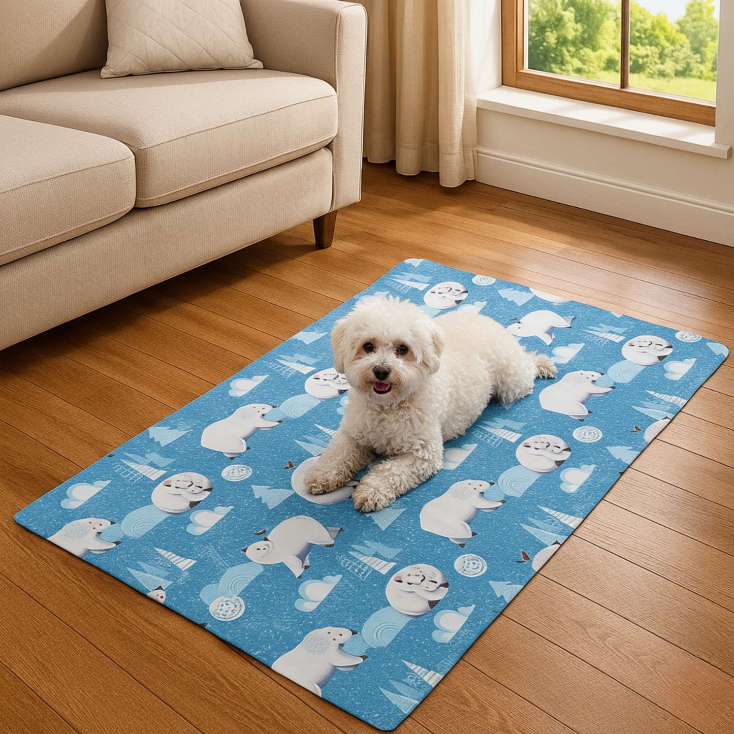 Manta Gel Refrescante Para Mascota  - Talla S - (90cm x 50cm)