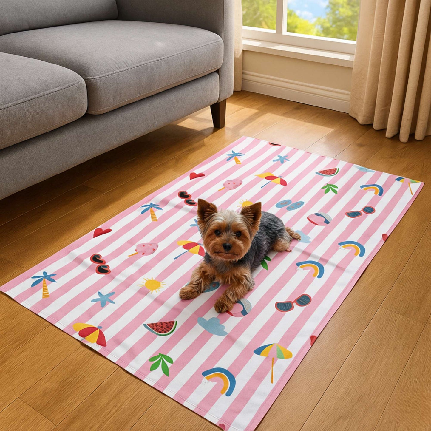 Manta Gel Refrescante Para Mascota  - Talla S - (90cm x 50cm)