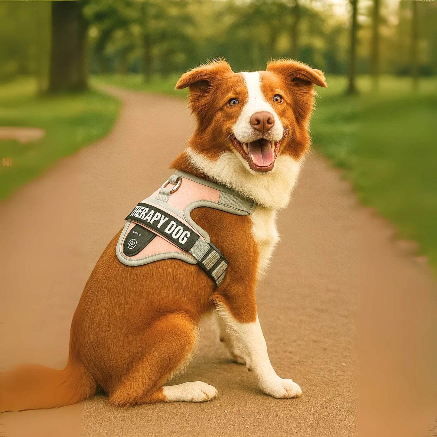 GlowFit - Pechera LED Antitirones Ajustable para Perros