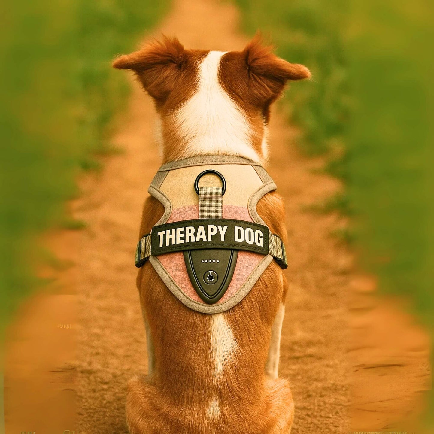 GlowFit - Pechera LED Antitirones Ajustable para Perros