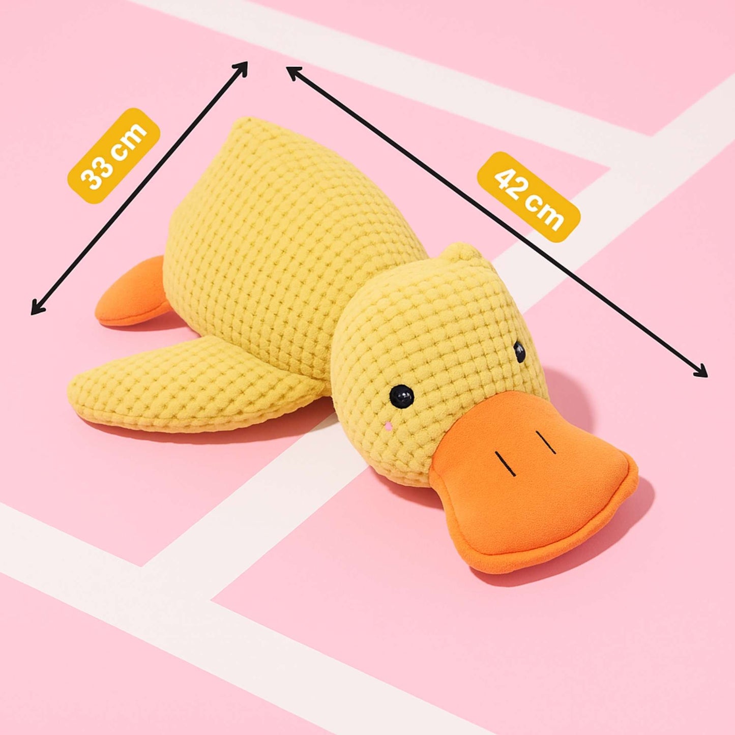 Pato Peluche Amigable – Juguete para Mascotas