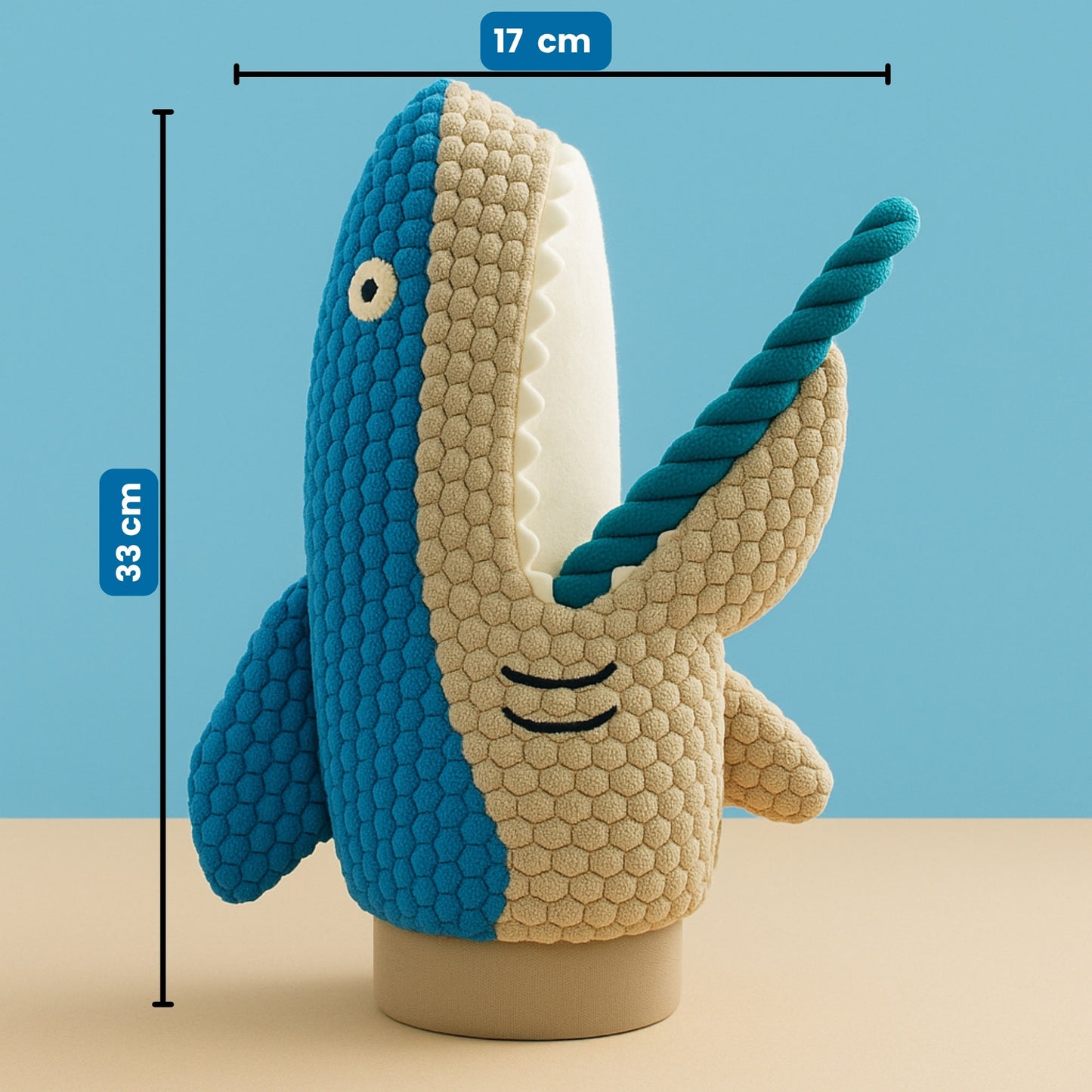 Tiburón Juguetón – Juguete para Mascotas