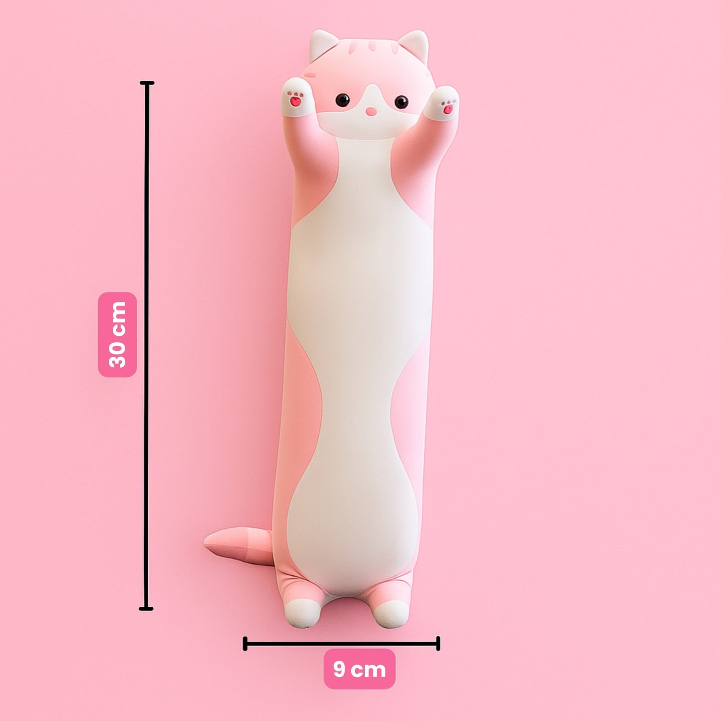 Peluche Gatuno HappyPaws – Juguete de Peluche para Perros