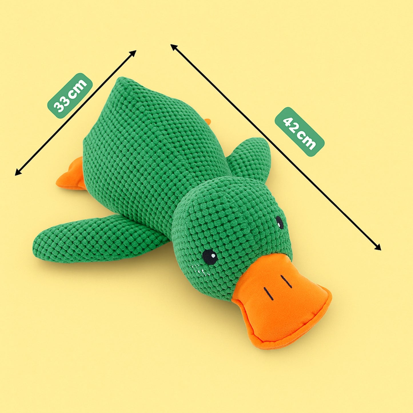 Pato Peluche Amigable – Juguete para Mascotas