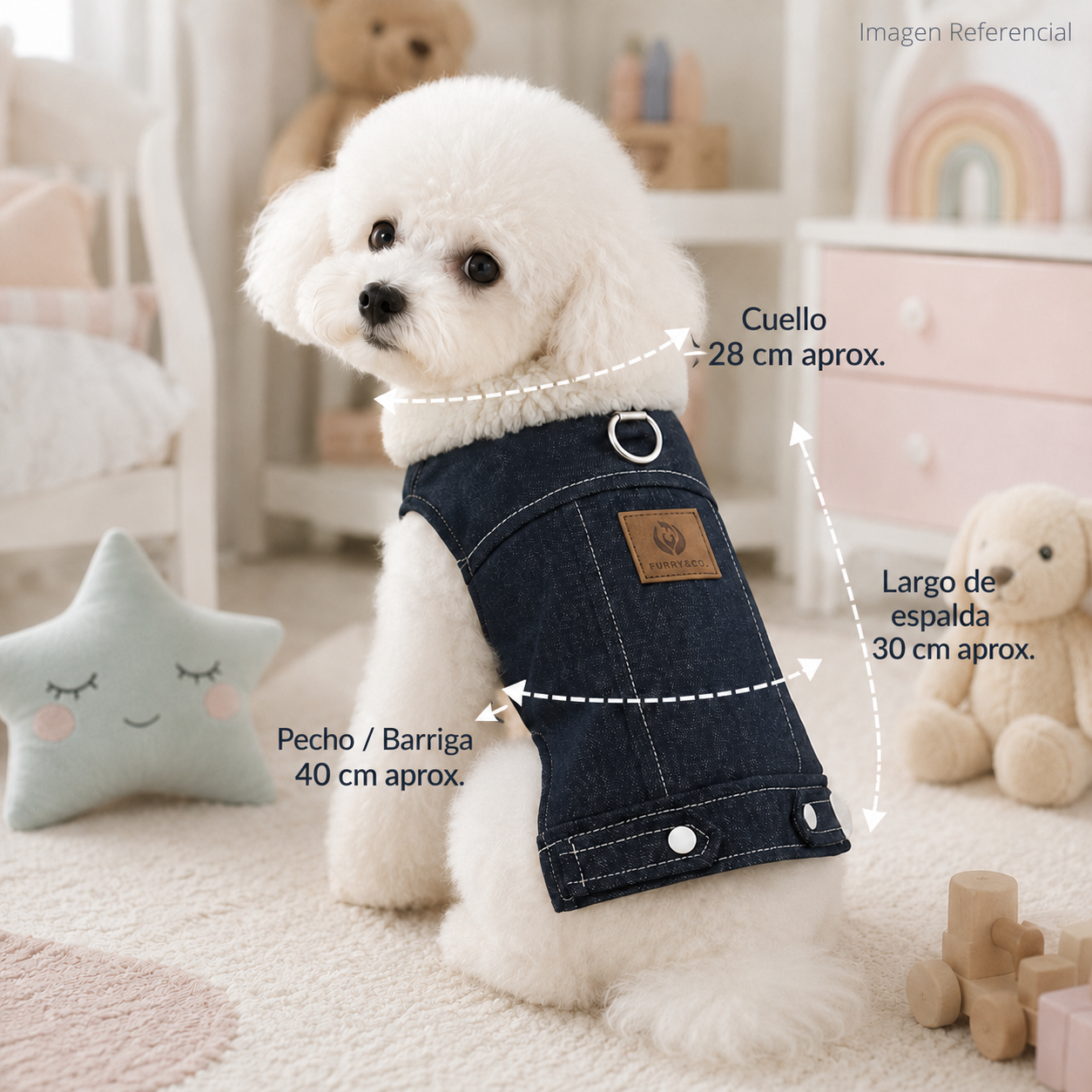 Urban Teddy Coat- Ropa para perros