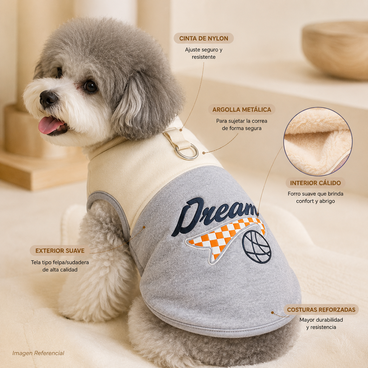 Rookie Dream- Ropa para perros