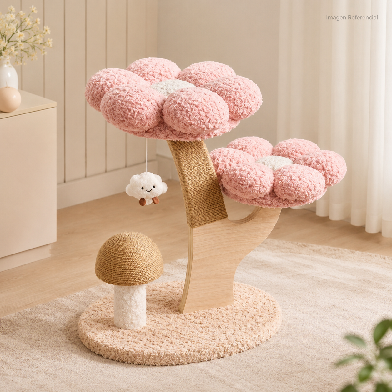 Cat Flower Lounge- Cama para gatos