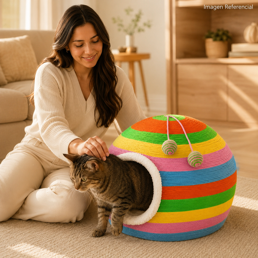 Nido Colorín- Casa para gatos