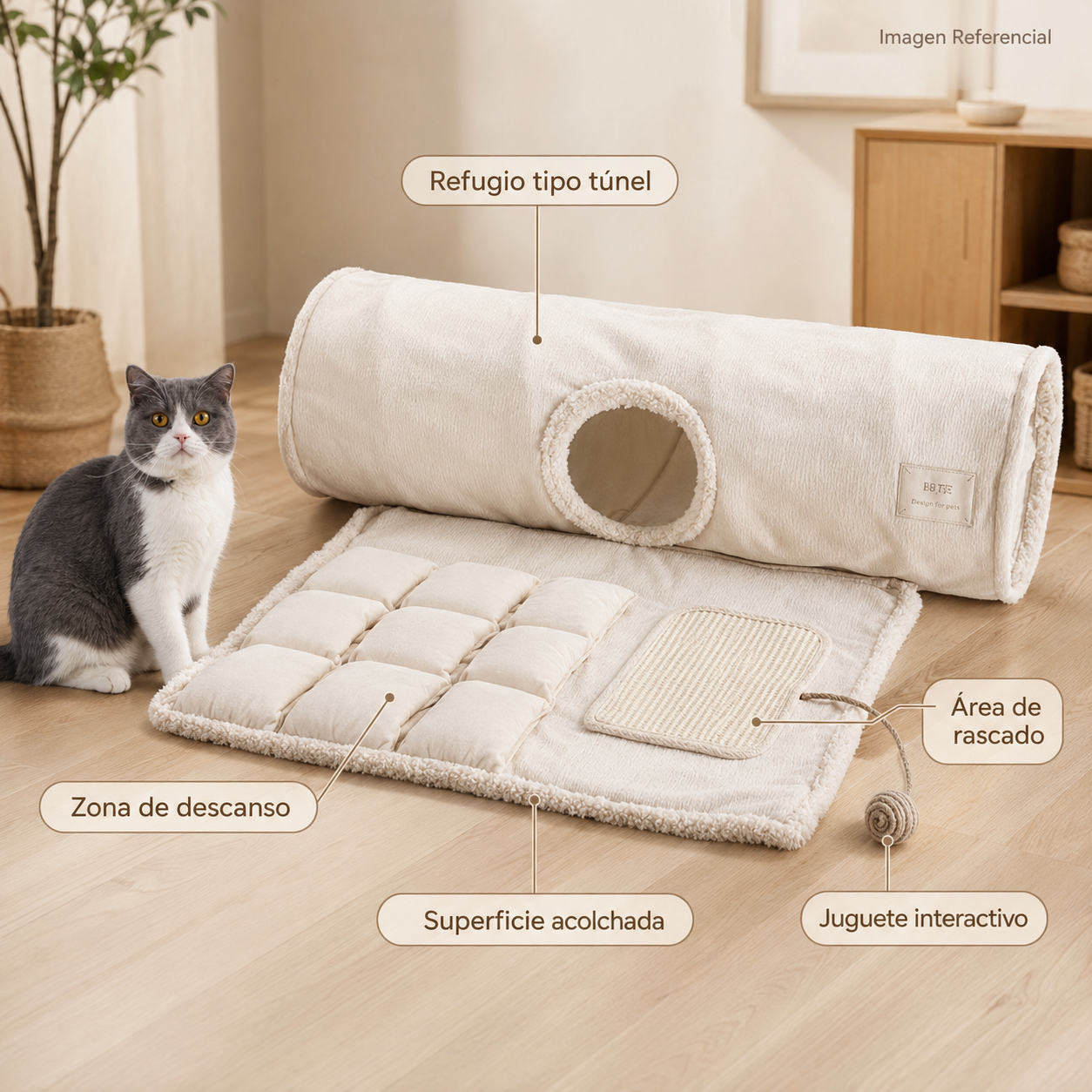 CozyTunnel- cama para gatos