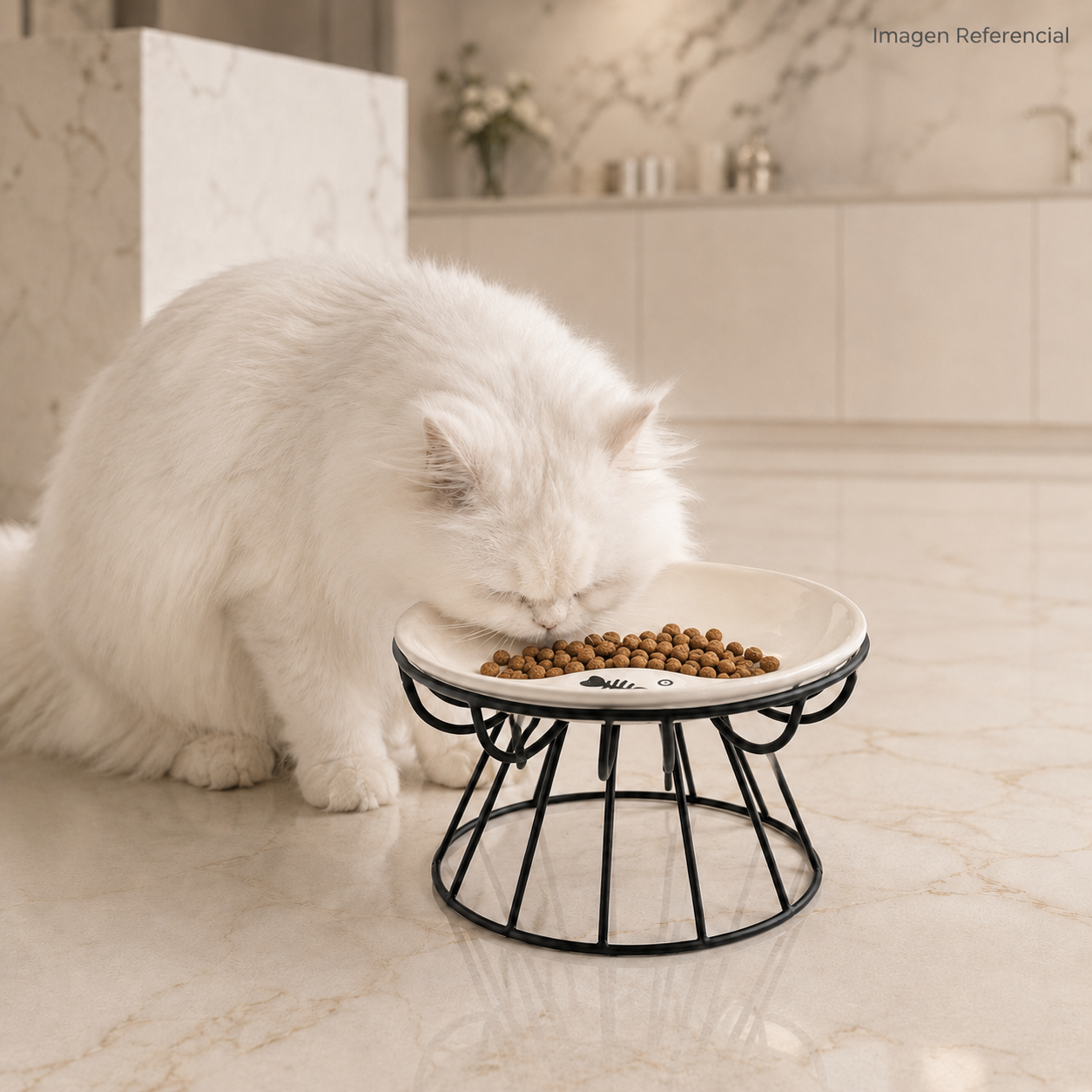 Fishy Dine- Comedero para gatos