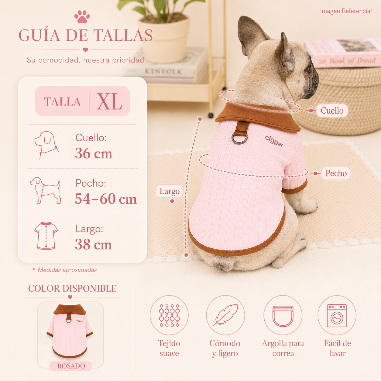 Mini Classic Coat- Ropa para perros