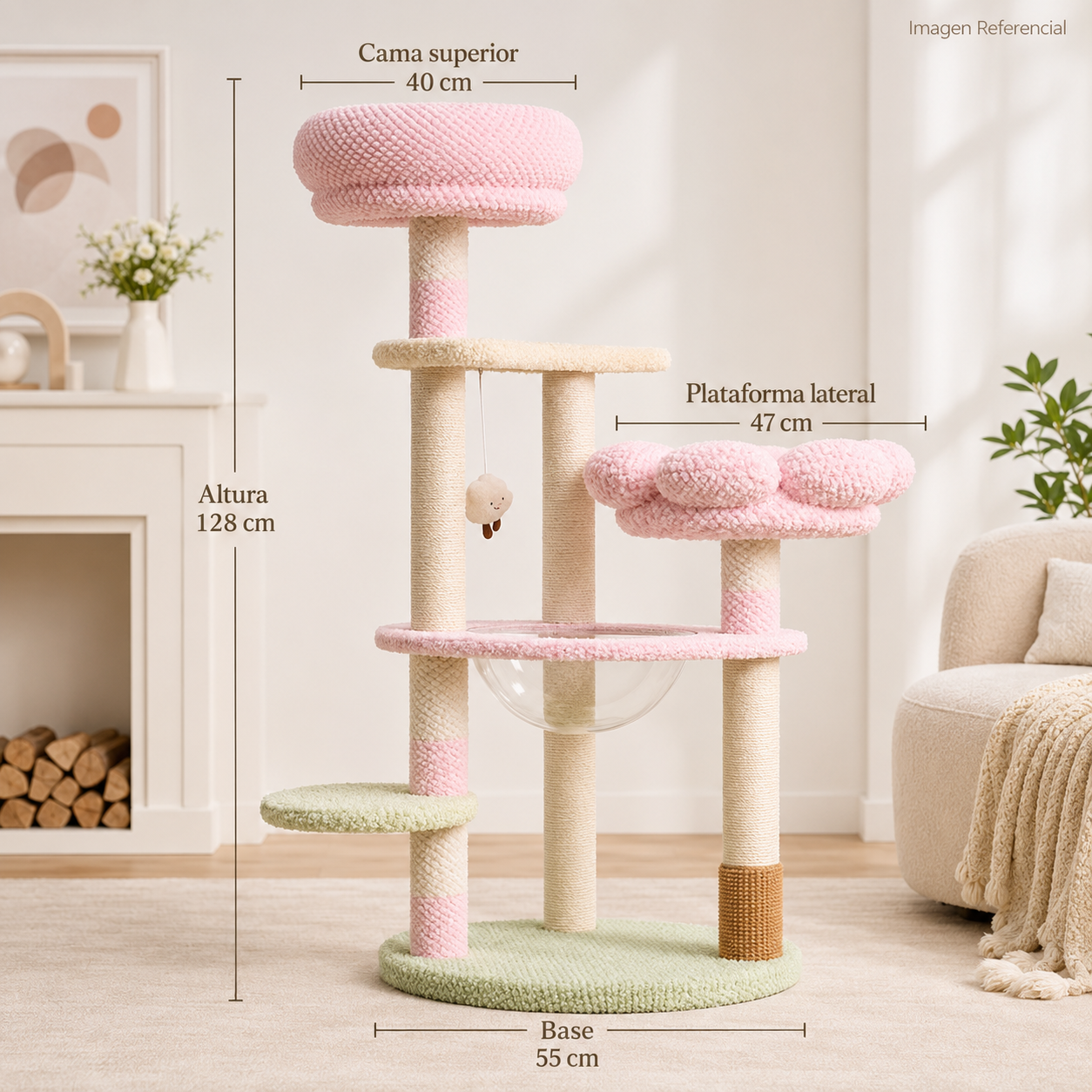 Torre Miau Dream- Cama para gatos