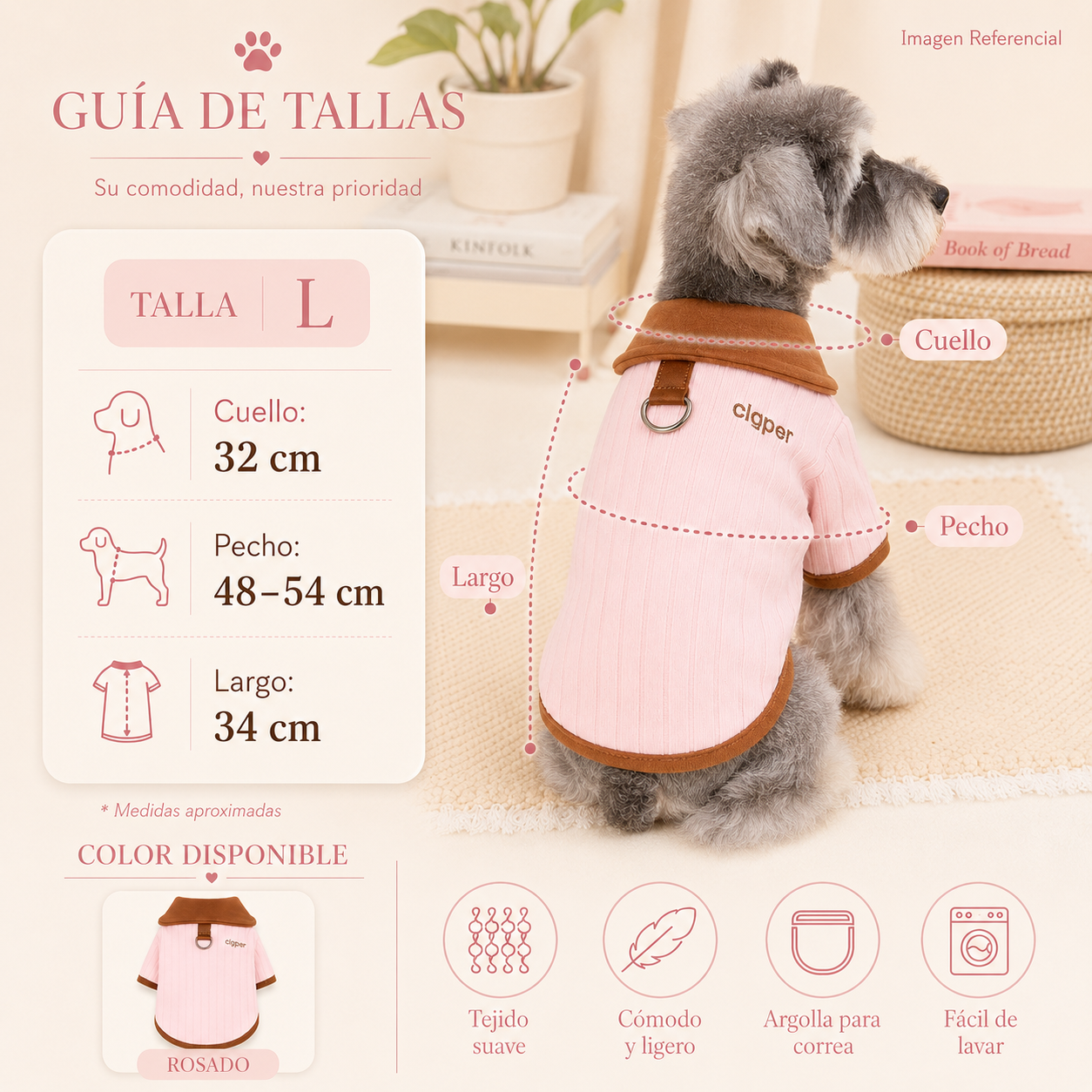 Mini Classic Coat- Ropa para perros
