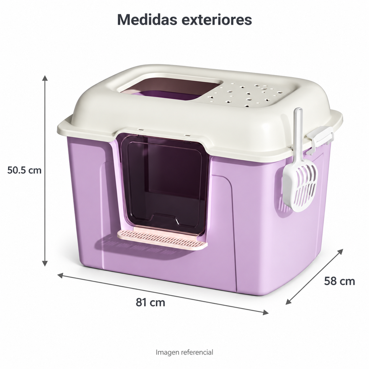 Neko Grand – Arenero cerrado para gatos
