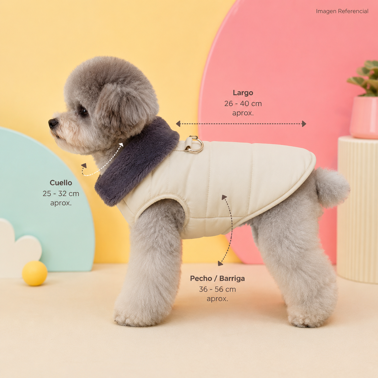 Winter Chic- Chaleco Térmico para Perros