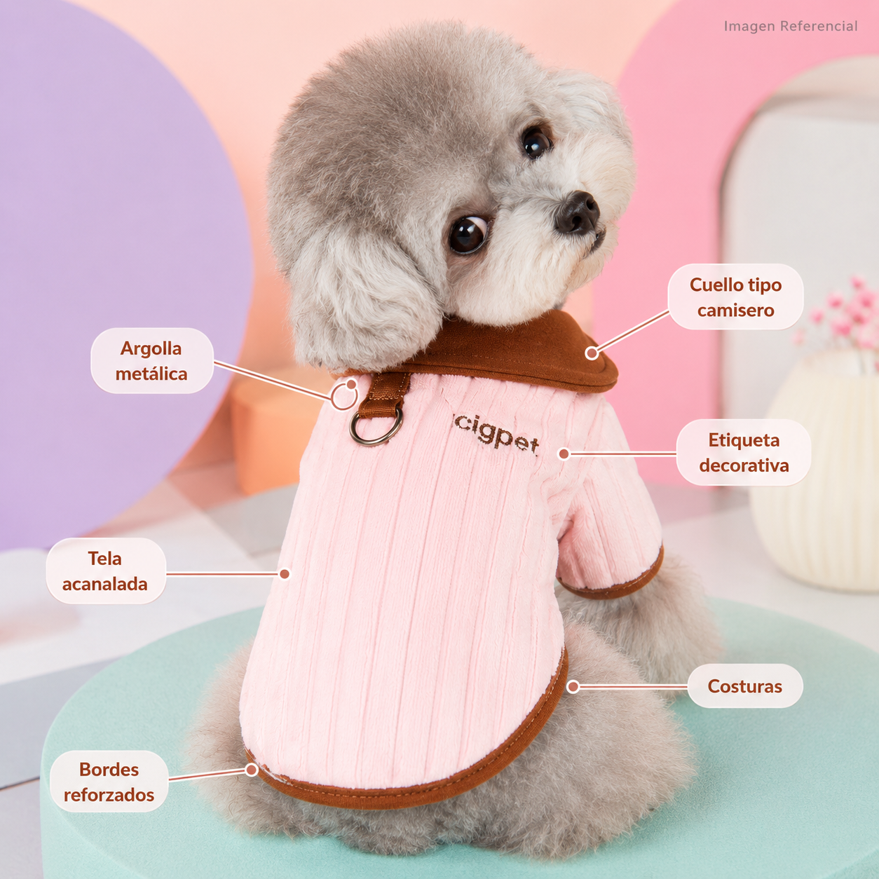 Mini Classic Coat- Ropa para perros