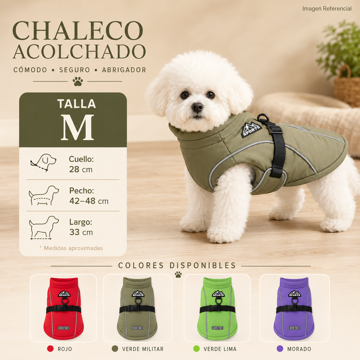 Abrigo Active Pet- ropa para perros
