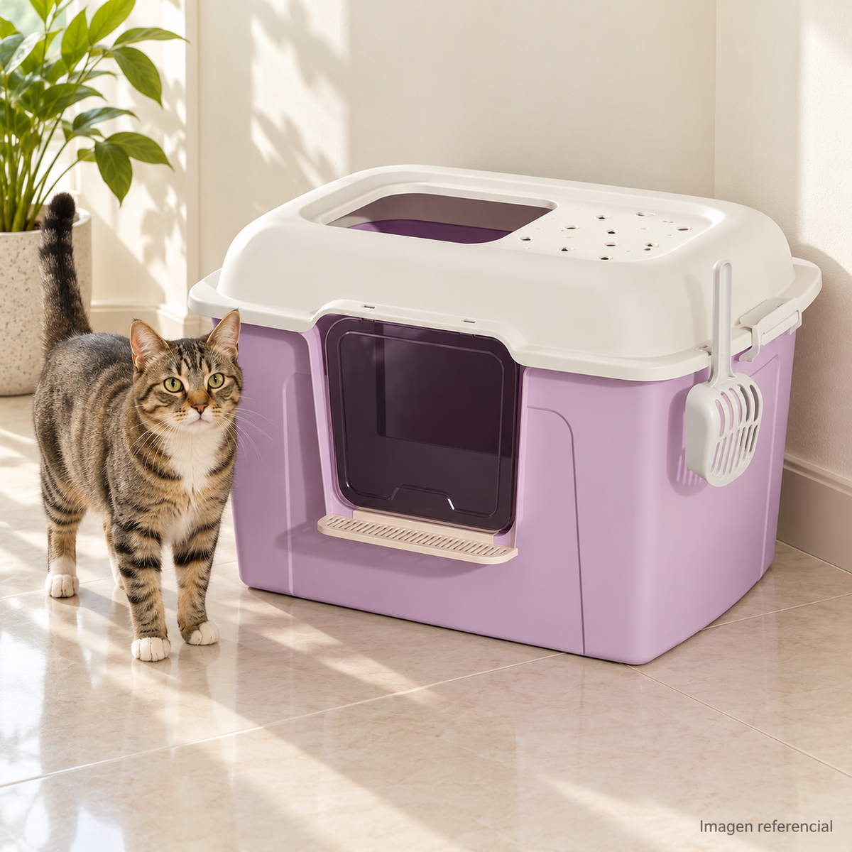 Neko Grand – Arenero cerrado para gatos