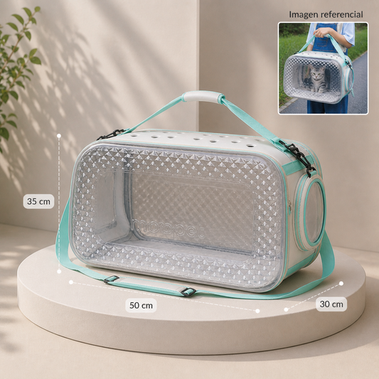 Transportador Travel Paw Crystal