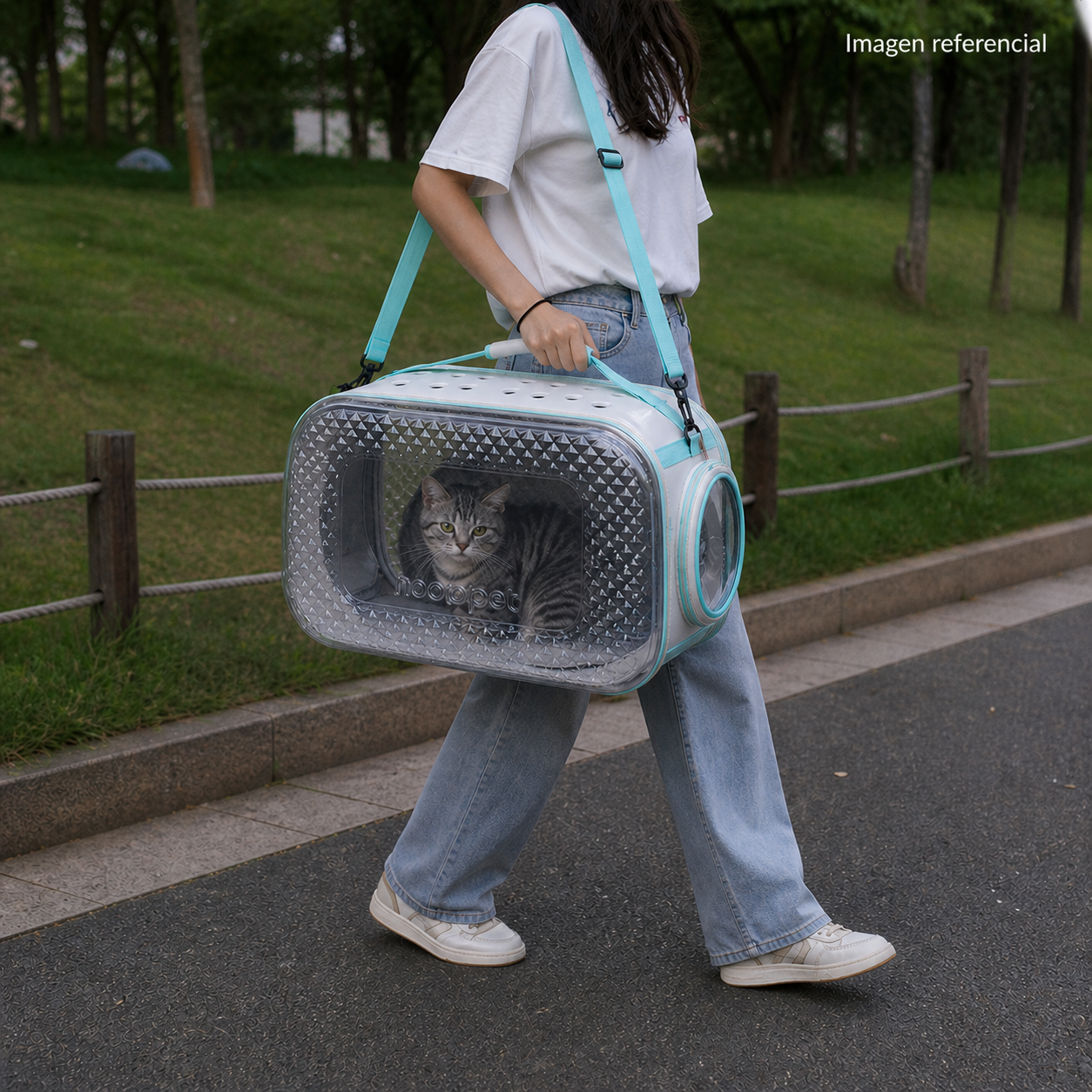 Transportador Travel Paw Crystal