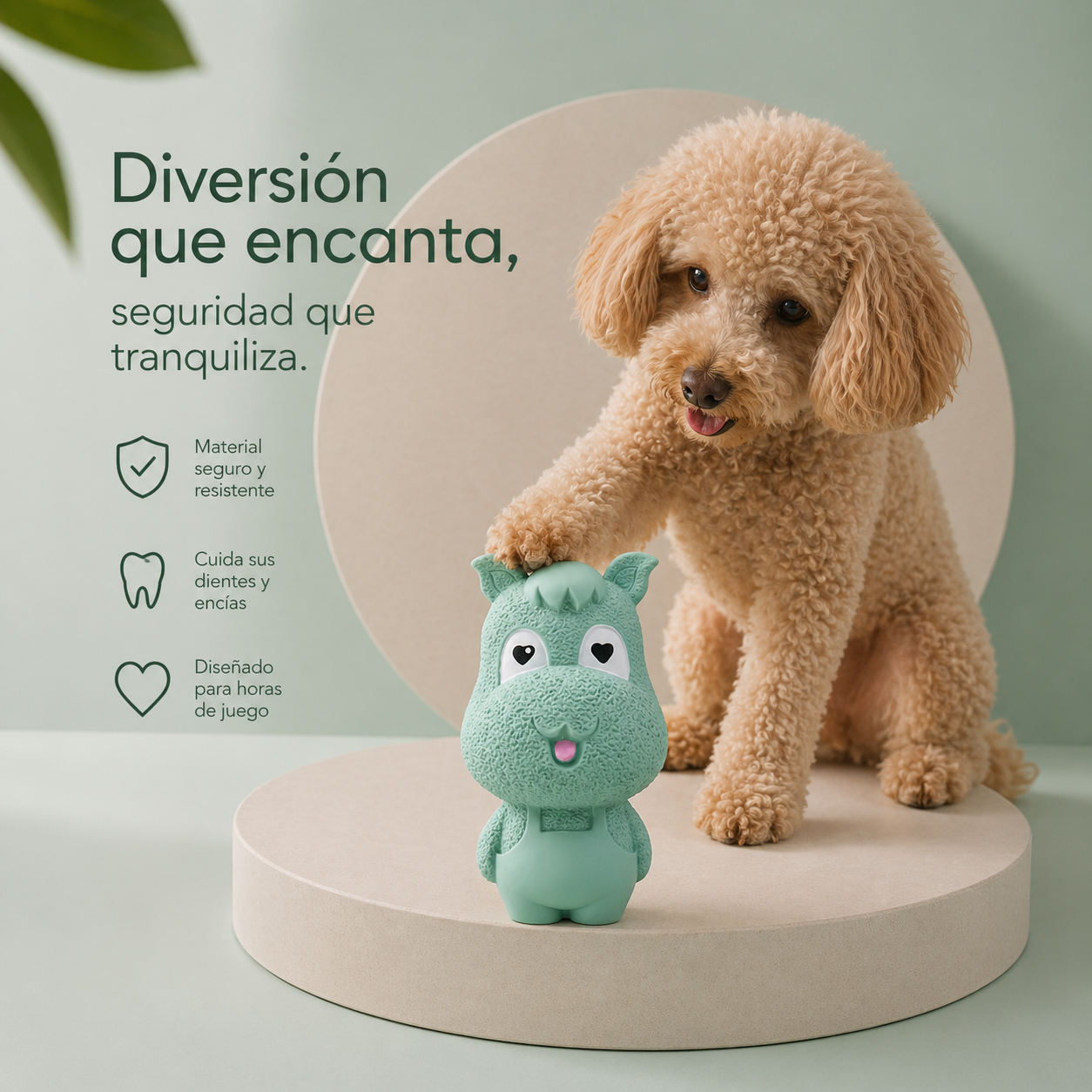 Peluche Hippo Love