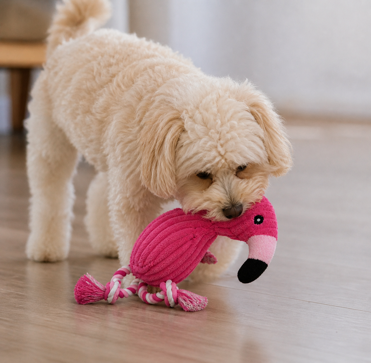 Peluche Pink Zoo Flamingo