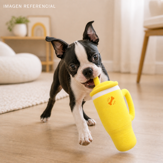 Peluche tumbler yellow